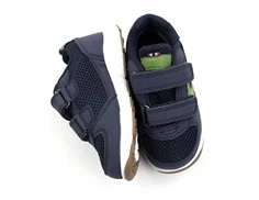 Viking navy/green sneaker Hovet low med TEX